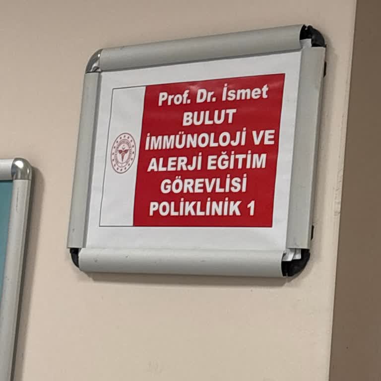 Alerji Bölümünde Randevuya Rağmen Uzun Bekleme Ve Kötü Ortam