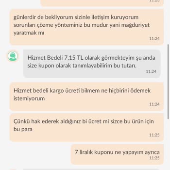 Kargoda Kaybolan Ürün İçin Hizmet Bedeli Kesilmesi Ve Yetersiz Çözüm