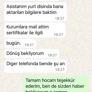 Sertifika Süreci Sürekli Gecikiyor, Güvenim Sarsıldı