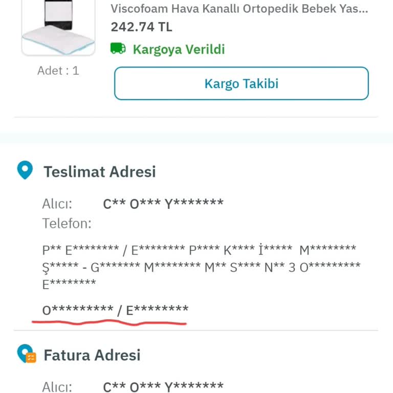PTT Kargo Yanlış Teslimat Ve İletişim Sorunu