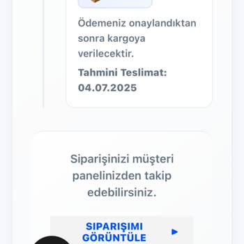 Sipariş Verdiğim Ürün Teslim Edilmedi, Mağduriyet Yaşadım