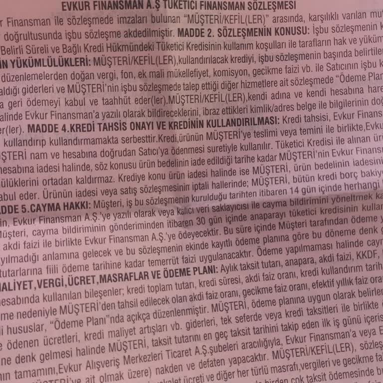 Teslim Edilmemiş Motorda İade Engeli