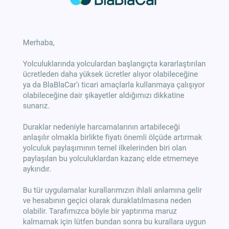 Hesabım Sebepsiz Bloke Edildi, Açıklama Bekliyorum!