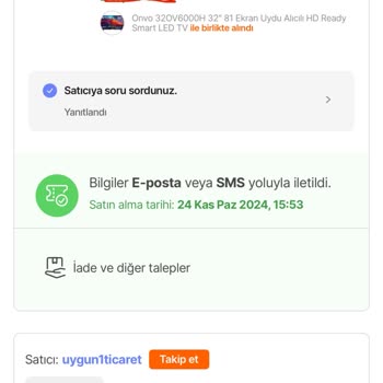 Kasko Kapsamında Televizyonumun Ücreti İade Edilmedi, Mağdur Edildim