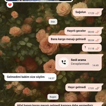 Siparişim Gönderilmedi, İletişimde Sorun Yaşadım Ve Mağdur Oldum