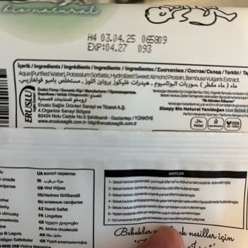 Son Kullanma Tarihi Geçmemiş Sleepy Islak Mendillerde Küf Ve Cilt Sorunu