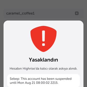 Uyarısız Ve Haksız Hesap Kapatılmasıyla Hayal Kırıklığı