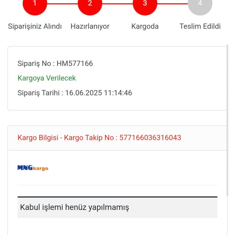 Siparişim Gönderilmedi, Müşteri Hizmetleri Cevapsız Kaldı Ve İade Yapılmadı