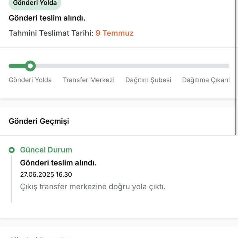 Trendyol Kargo Teslim Edilmediği Halde İşlem Yapılmıyor