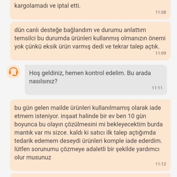 Eksik Ürünler Ve Çözüm Sürecindeki Mağduriyet