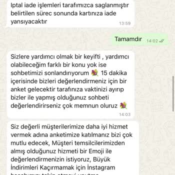 Sipariş İptal Edildi İade Süreci Mağduriyet Yaşattı