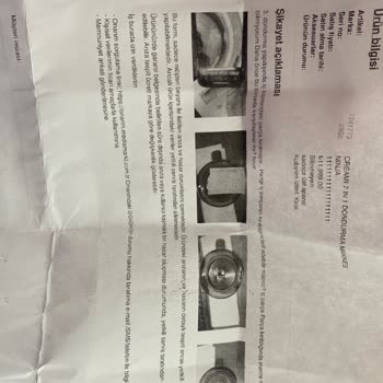 Kırık Kapak Sorunu Ve Yetersiz Garanti Hizmeti