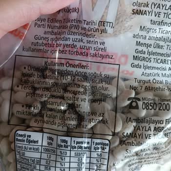 Migros'tan Aldığım Dermason Fasulye Kalitesiz Çıktı