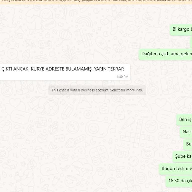 Kargo Teslimatında Yaşanan İletişim Sorunu Ve Gecikme