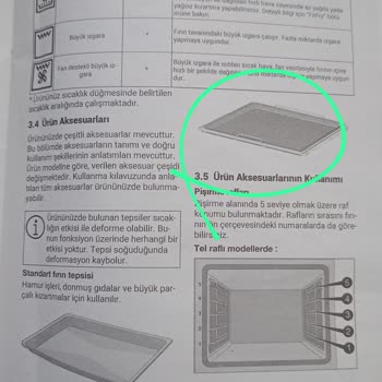 Aldığım Ankastre Fırının Izgara Teli Eksik Ve Yanlış Gönderildi