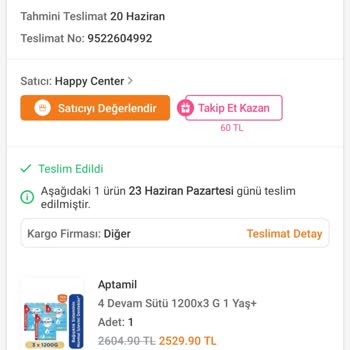 Aptamil Mama Paketinden Canlı Böcek Çıkması Şokunu Yaşadık