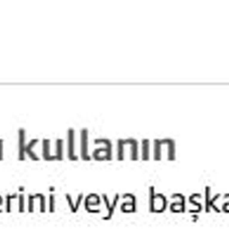 Amazon Hediye Kartı İle İade Sonrası Alışveriş Yapamama Sorunu