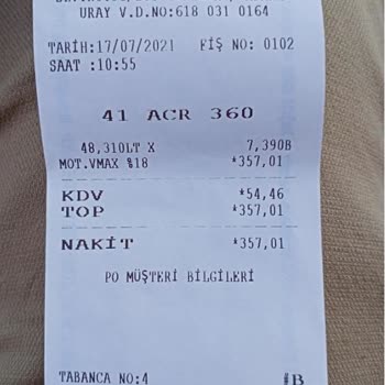 Bor Katkılı Dizel Yakıt Sonrası Araçta Performans Kaybı Ve Firmanın İlgisizliği