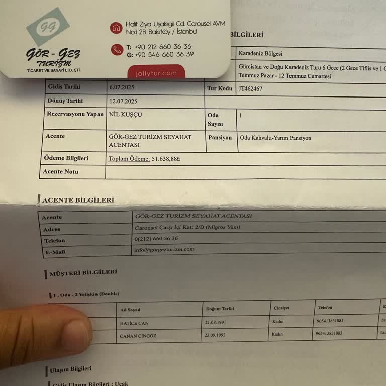 Tur İptali Sonrası Fahiş Fiyat Artışı Şoku