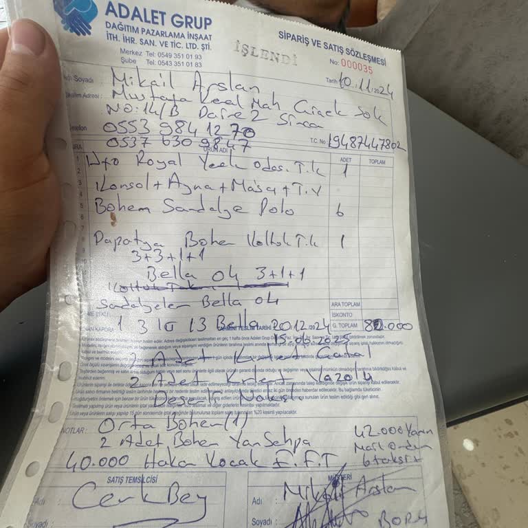 İpek Mobilya Ücretini Ödediğim Mobilyam Teslim Edilmedi, Sürekli Oyalandım