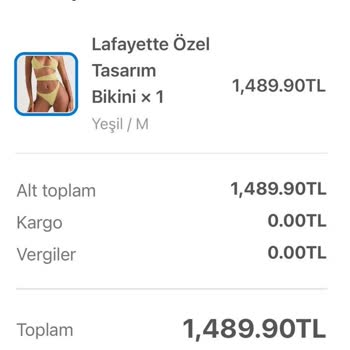 Aldığım Mayo Görselden Tamamen Farklı, İade Ve Destek Yok