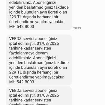 Onaysız Abonelik Ve İade Sorunu: Vodafone Ve Veedz-tr.com Mağduriyeti