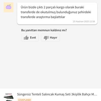 Kargoda Kaybolan Ürün Ve İki Firma Arasında Çözümsüzlük