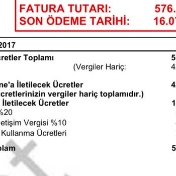 Tarife Ücreti Söz Verilenden Fazla Geldi, Mağduriyet Yaşıyorum