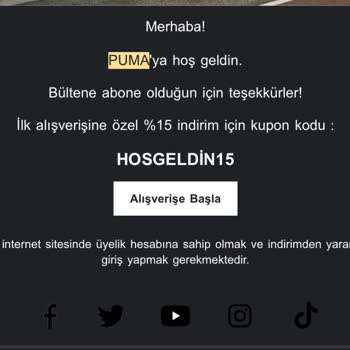 Hoşgeldin İndirim Kodu Uygulanmıyor, Mağduriyetim Giderilsin