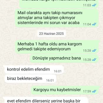 Kargom Kayboldu, Ücret İadesi Gecikti: Güven Sorunu Yaşıyorum