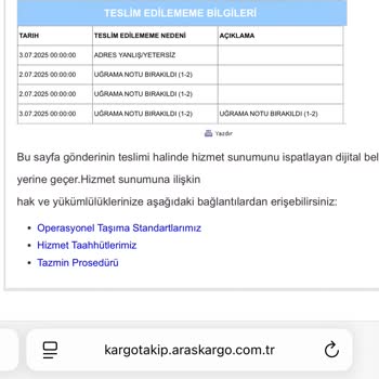 Kargom 2 Gündür Teslim Edilmiyor, Adres Yetersizliği Bahanesiyle Oyalandım