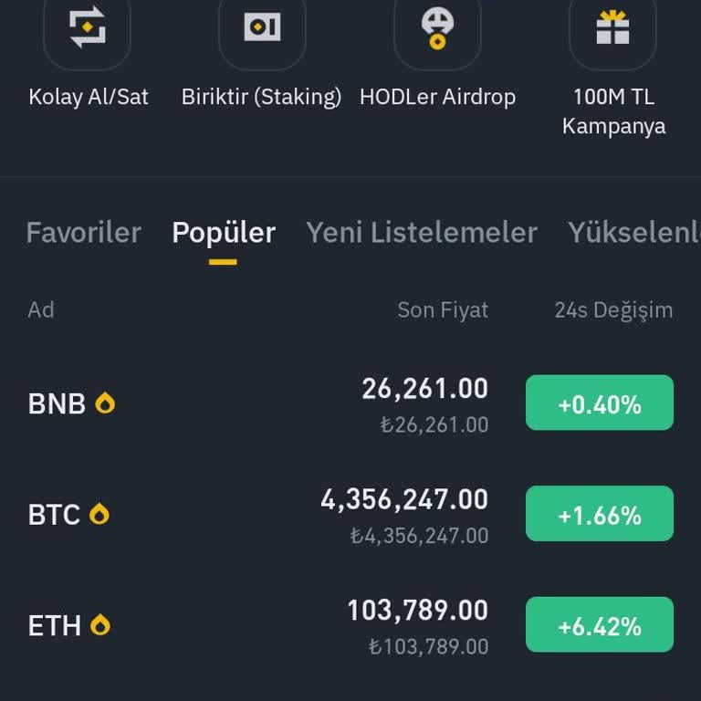 Binance TR'ye Girişte Binance İle Giriş Seçeneği Kayboldu