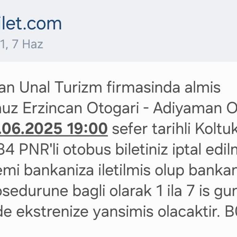 Bilet İadesi 28 Gündür Yapılmıyor, Müşteri Hizmetlerine Ulaşılamıyor