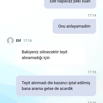 Arama Teyidi Yapılmadan Bakiyemin Silinmesi Mağduriyet Yarattı