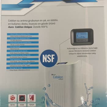 Su Arıtma Cihazından Kısa Sürede Sarı Ve Tortulu Su Çıkması Aile Sağlığını Tehdit Ediyor