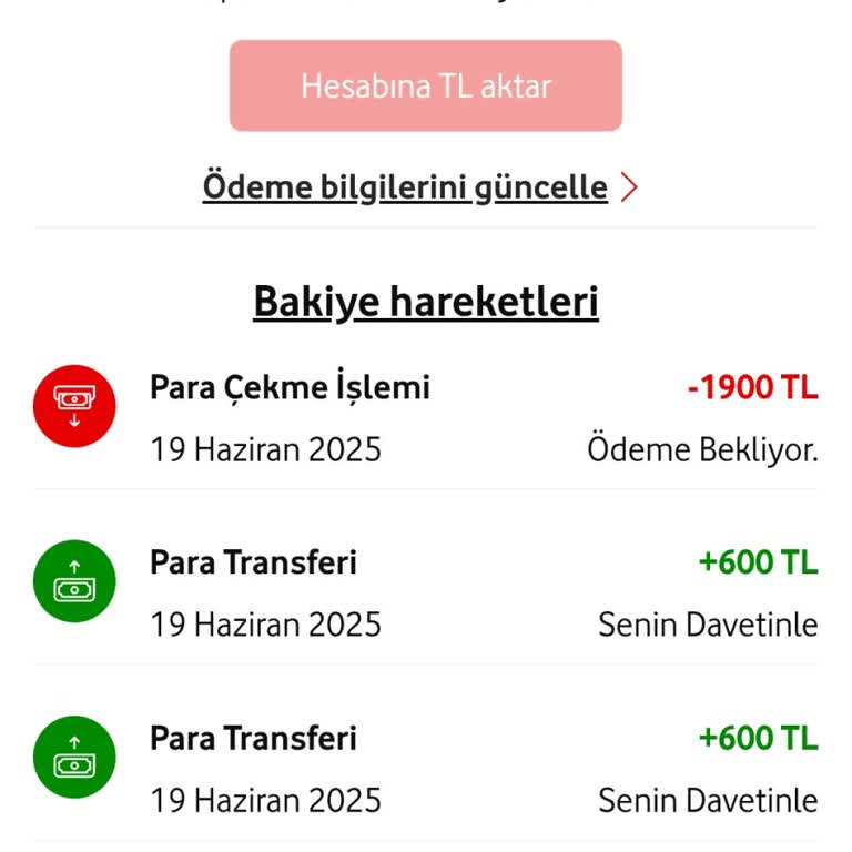 Vodafone Kampanya Ödemem Hala Yapılmadı, Mağduriyet Yaşıyorum