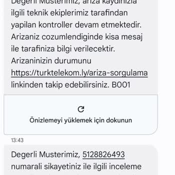 Arıza Kaydım Yanıtsız Kaldı, Sorunum Çözülmedi