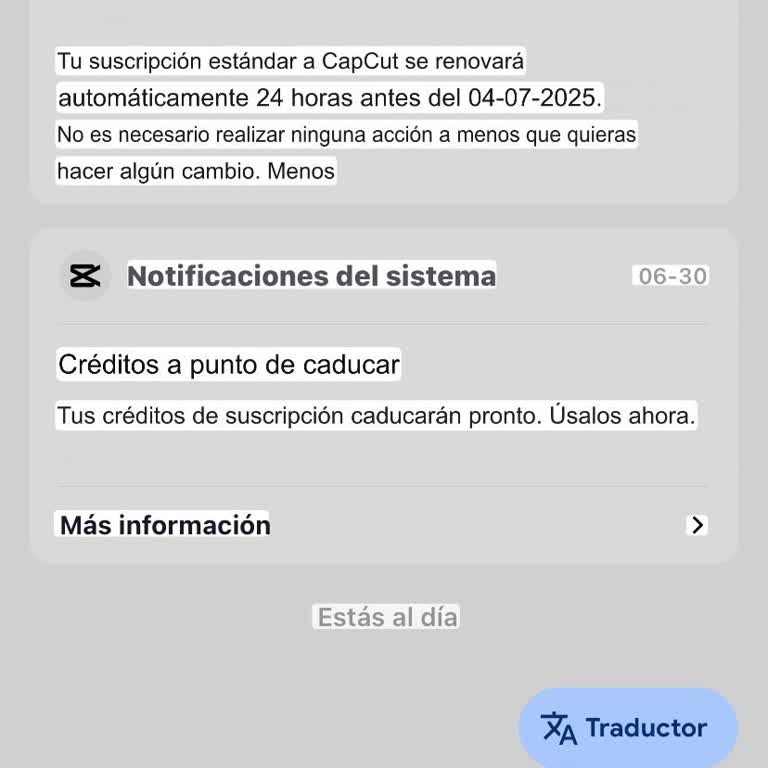Cobro anticipado de CapCut y sin respuesta de servicio al cliente