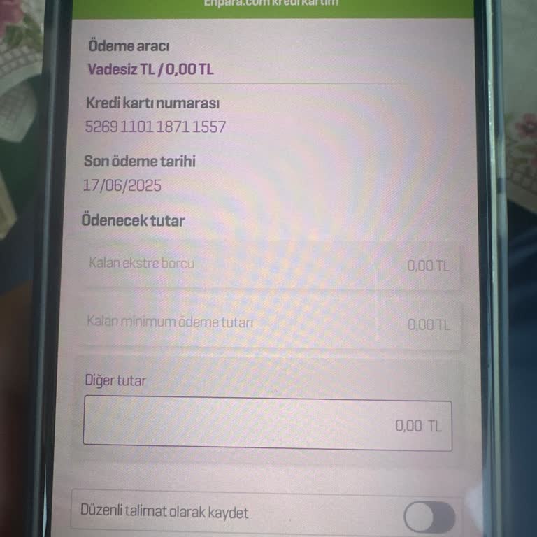 Erken Ödeme Yapmama Rağmen Kredi Kartım Açılmadı
