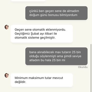 Doğum Günü Bonusu Hakkında Adaletsiz Ve Tutarsız Uygulama