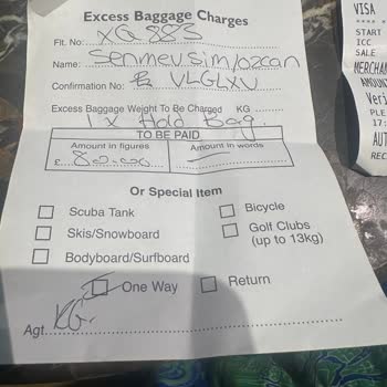 I Report Forced Overcharge For Cabin Baggage On Sunexpress Flight From Gatwick
