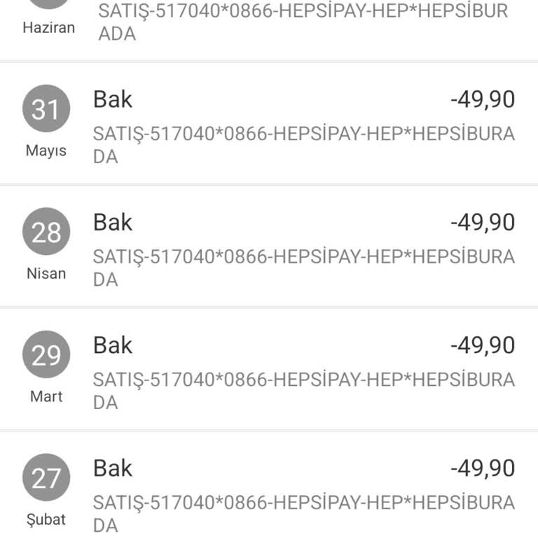 Haberim Olmadan Hesabımdan Düzenli Para Çekilmiş