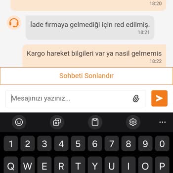 Yanlış Ürün Gönderildi Param İade Edilmedi Üyeliğim Askıya Alındı
