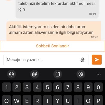 Yanlış Ürün Gönderildi Param İade Edilmedi Üyeliğim Askıya Alındı