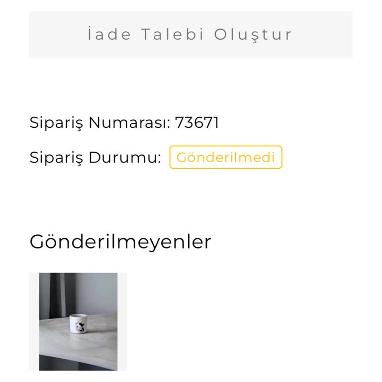 Sipariş Sonrası İletişimsizlik Ve İade Talebine Yanıt Alamama