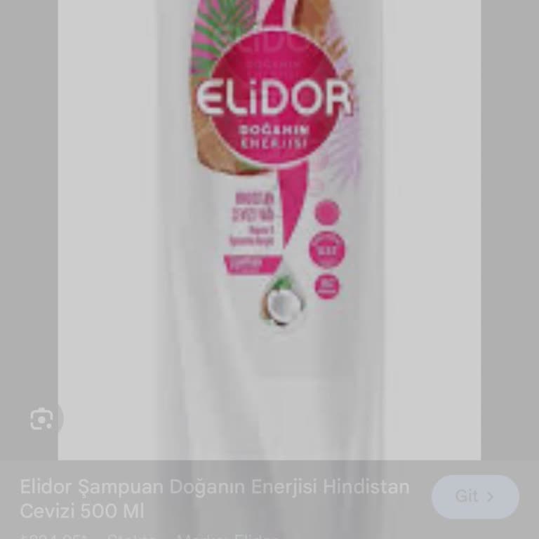 Elidor Hindistan Cevizli Şampuan Saç Dökülmesine Yol Açtı