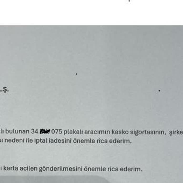 Acnturk Sigorta Poliçe İptali Ve Ücret İadesi Talebim Cevapsız Kaldı!