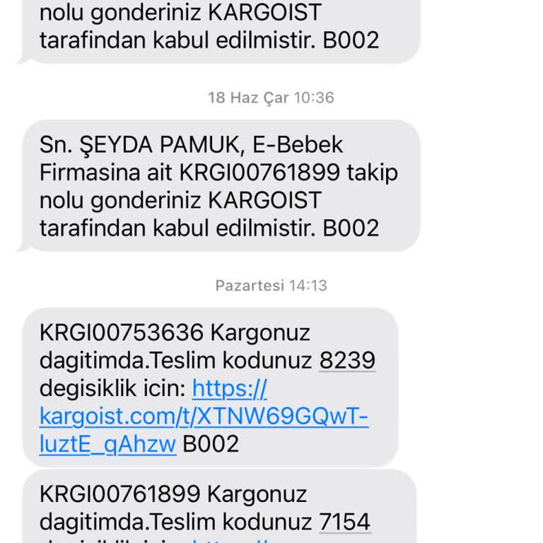 Bir Ayı Geçen Siparişim Teslim Edilmiyor