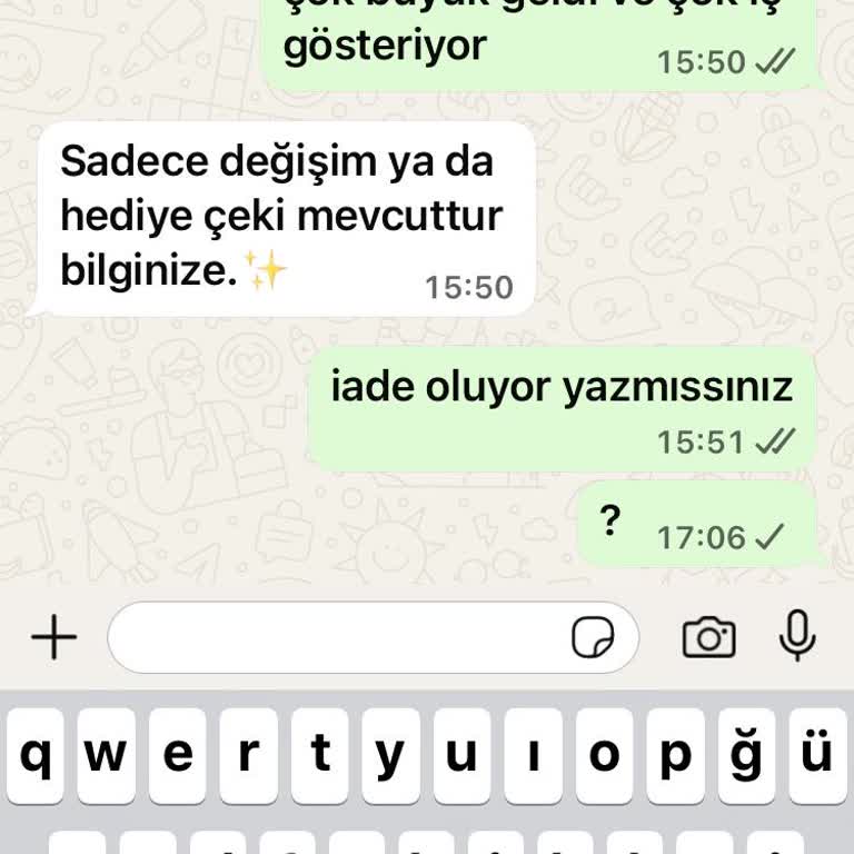 İade Talebim Reddedildi Ve Engellendim
