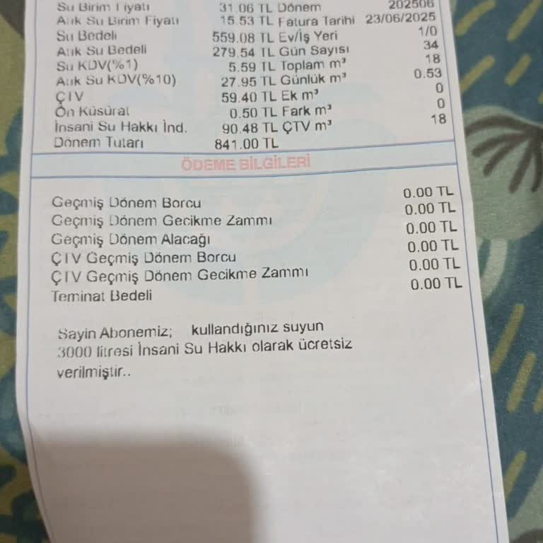 İSKİ Faturasında Ani Artış Ve Gizli Zam Tepkisi